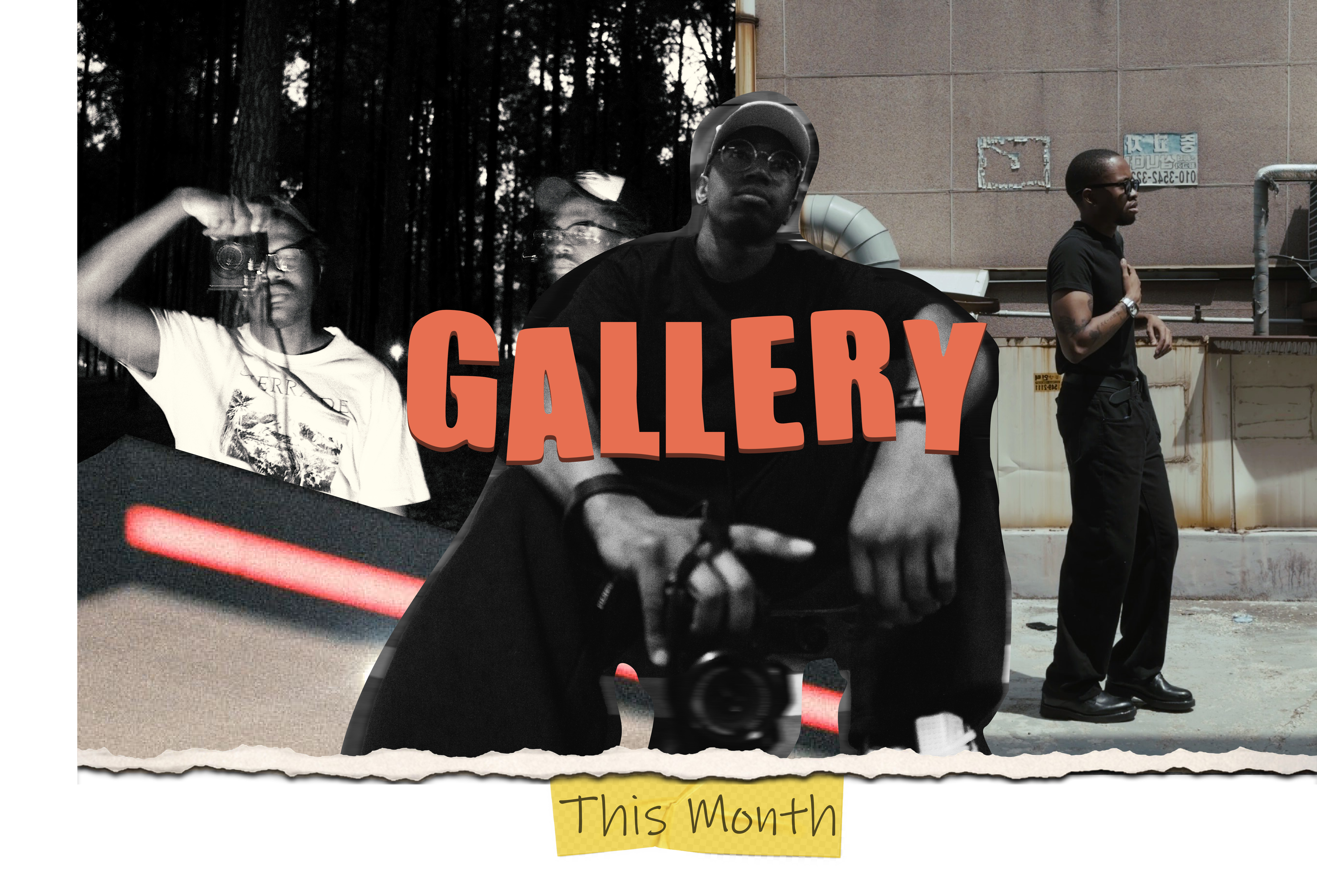 Gallery — photography by KDMN Studios, featuring the This Month tape